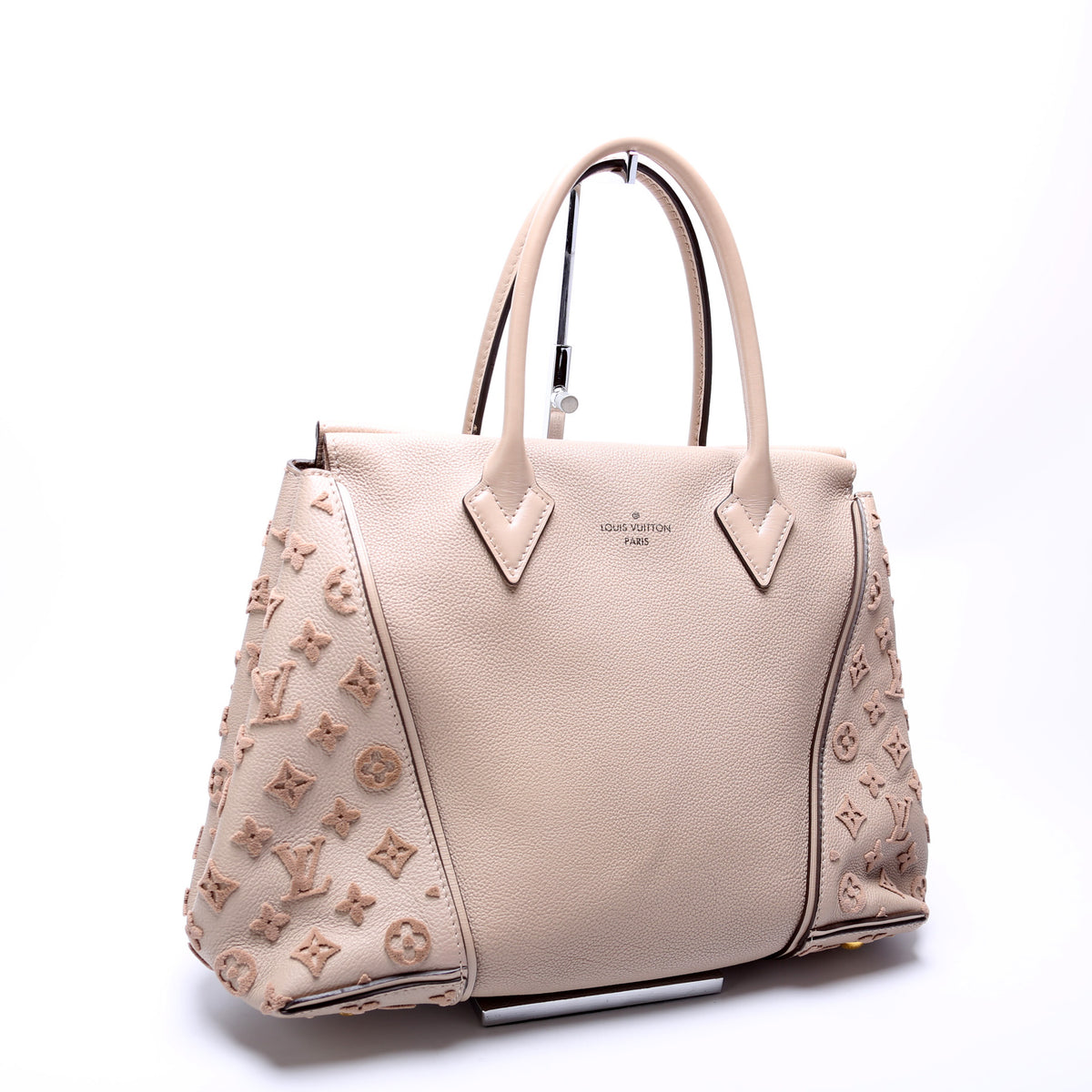 Louis Vuitton, Bags, Louis Vuitton Veau Cachemire Soft Lockit Pm Galet