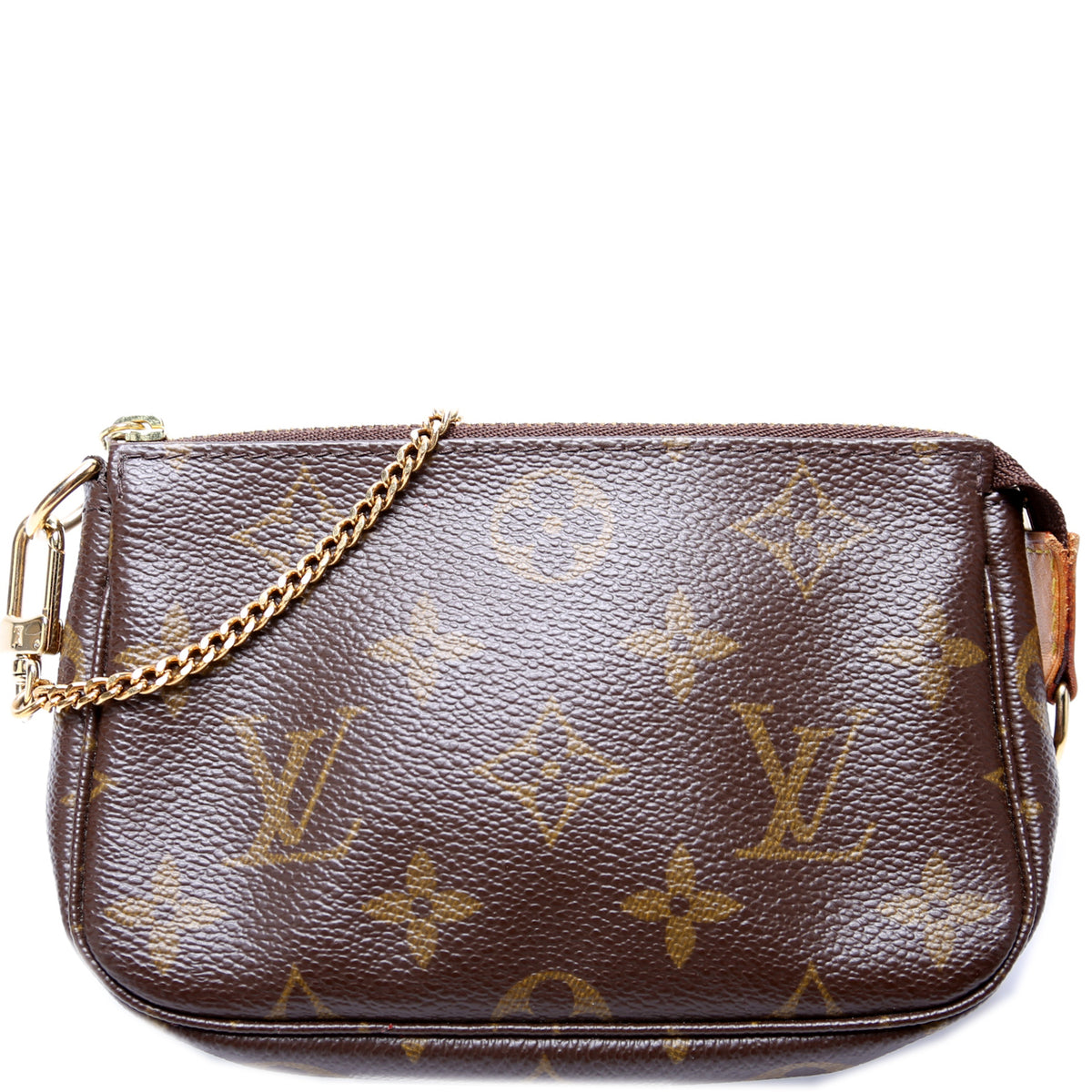 Louis Vuitton Monogram Pochette Accessories - Brown Mini Bags