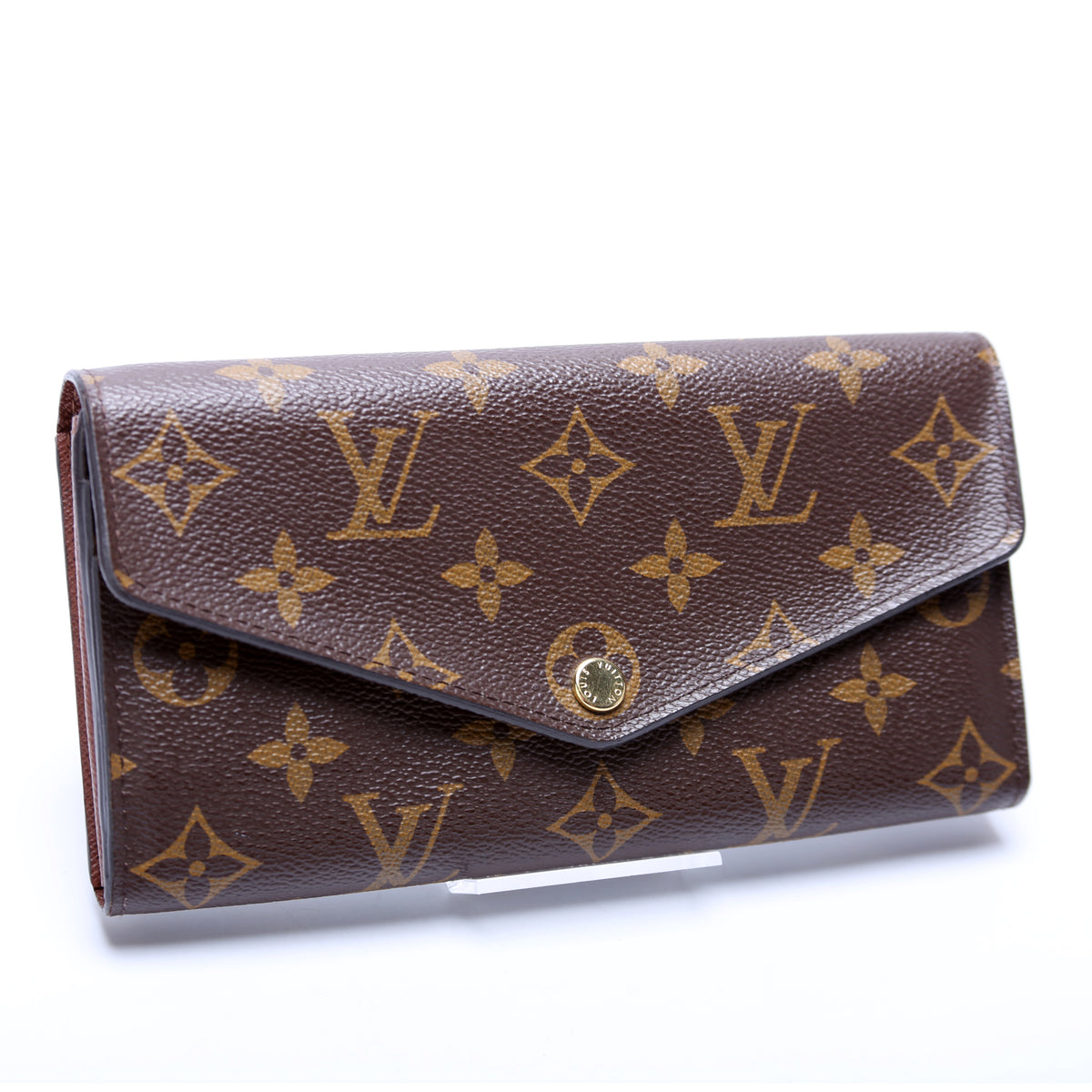 Lv monogram card holder fold envelope, Luxury, Bags & Wallets on