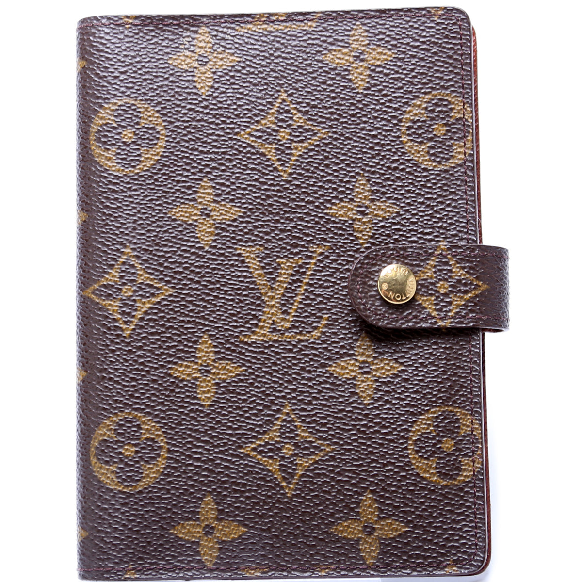Louis Vuitton Vintage Metallic Gold Monogram Miroir Leather Small-Ring Agenda  Cover, Best Price and Reviews