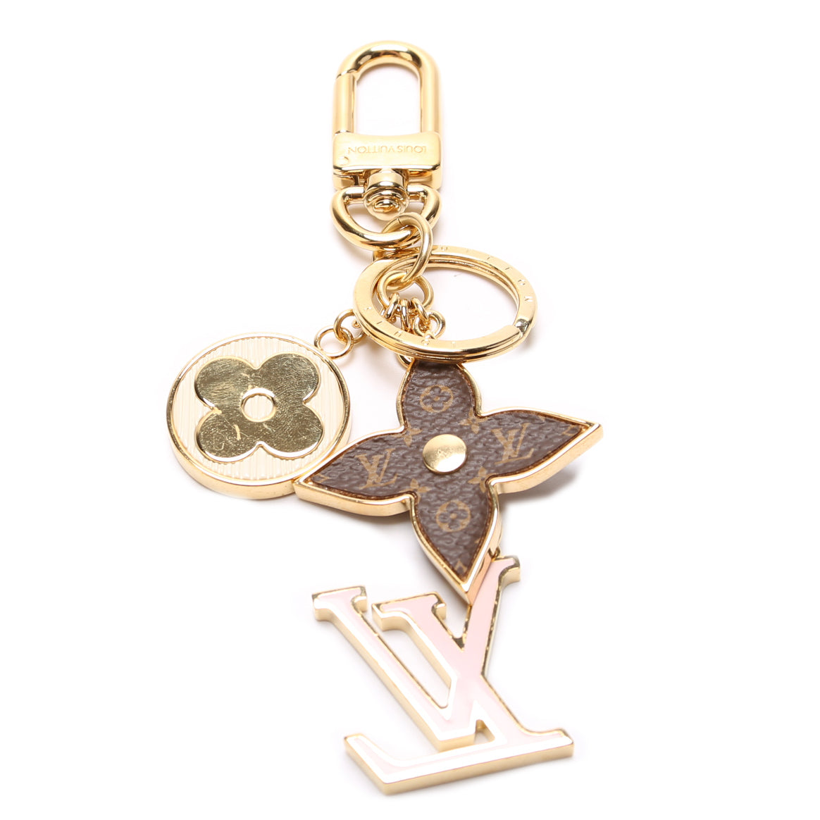 Louis Vuitton - Authenticated Bag Charm - Steel Gold for Women, Very Good Condition