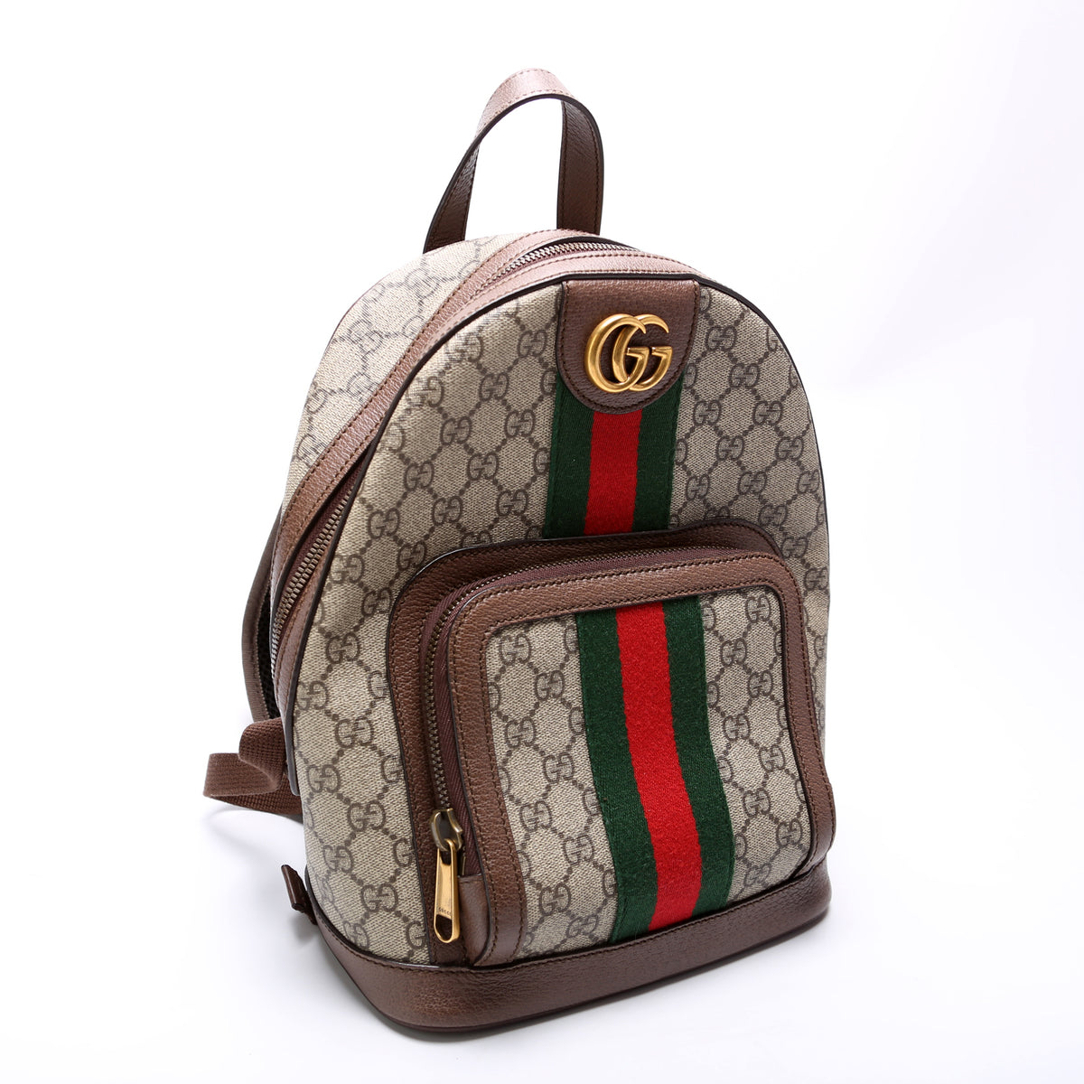 Gucci Ophidia GG Mini Backpack in Brown