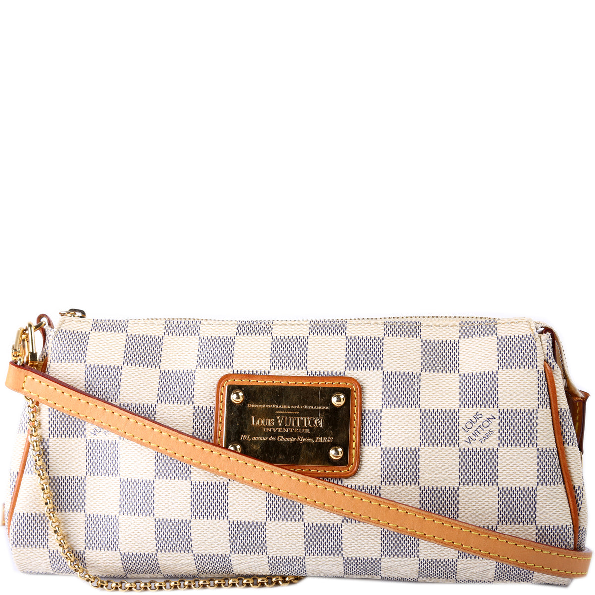 Louis Vuitton Eva Pochette Damier Azur