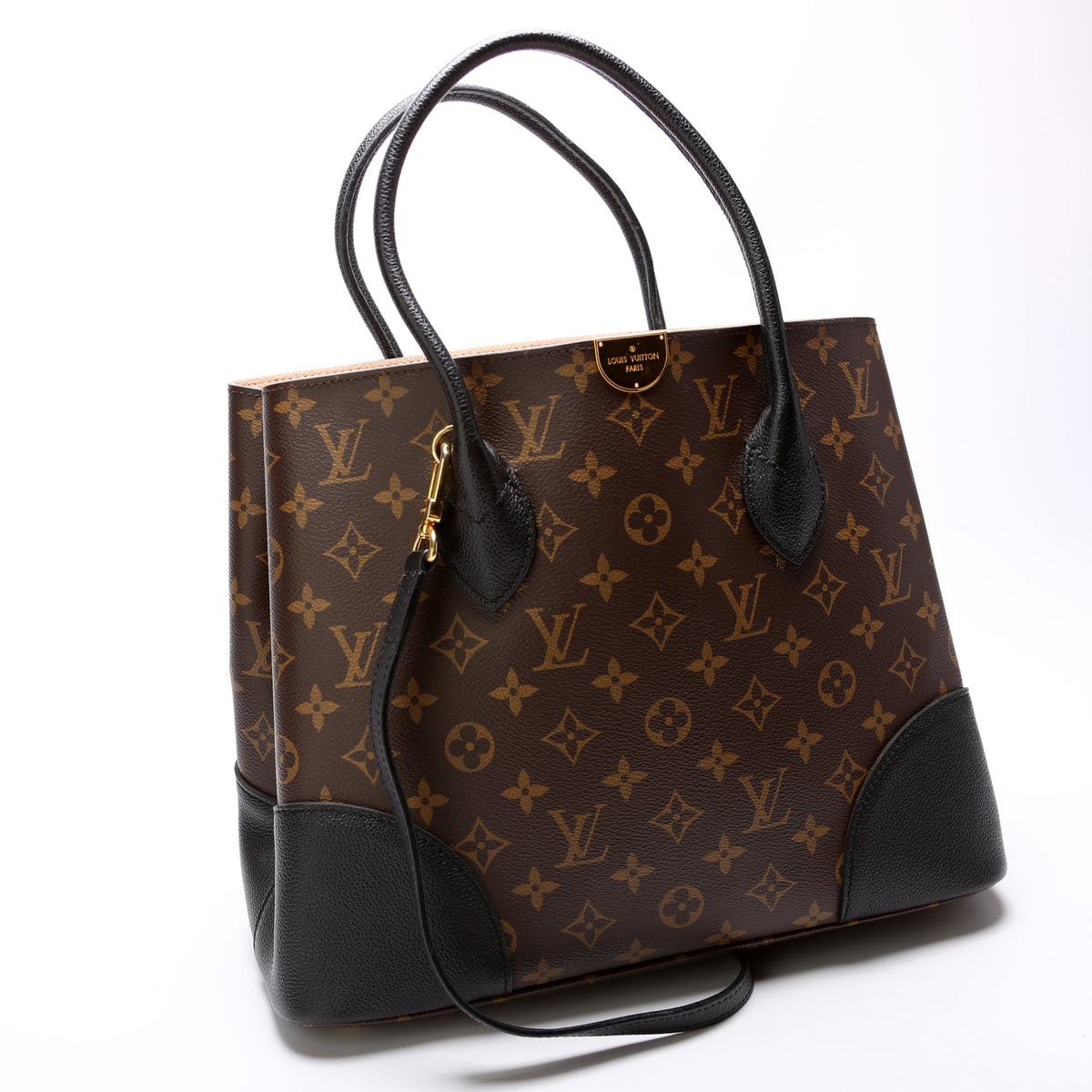 Louis Vuitton Flandrin Handbag Monogram Canvas and Leather Satchel