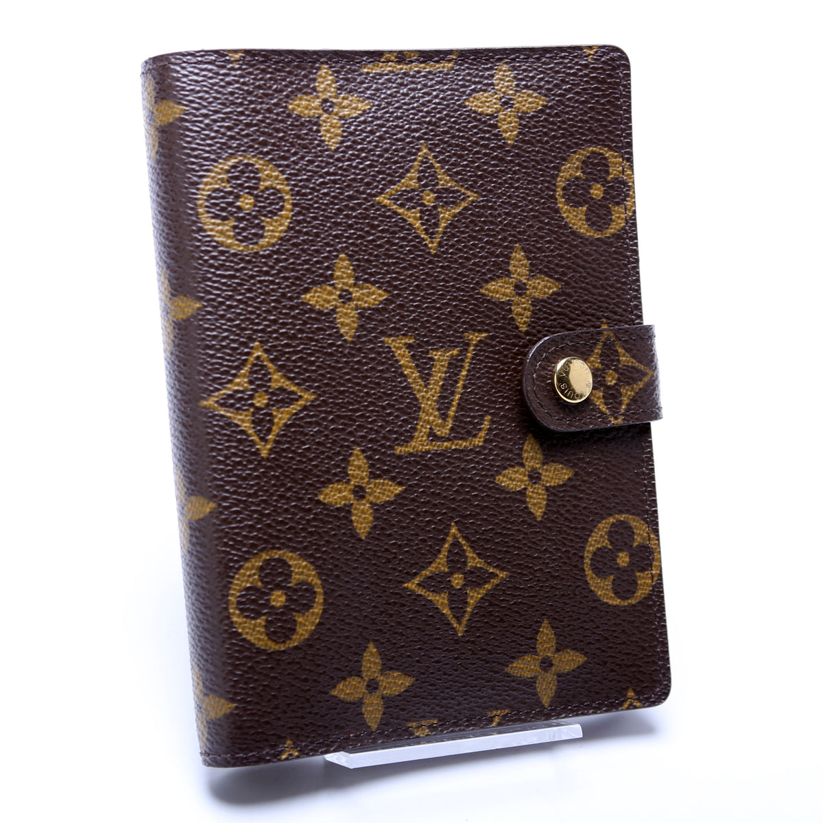 Louis Vuitton Brown/Pink Monogram Canvas Small Ring Agenda Louis Vuitton