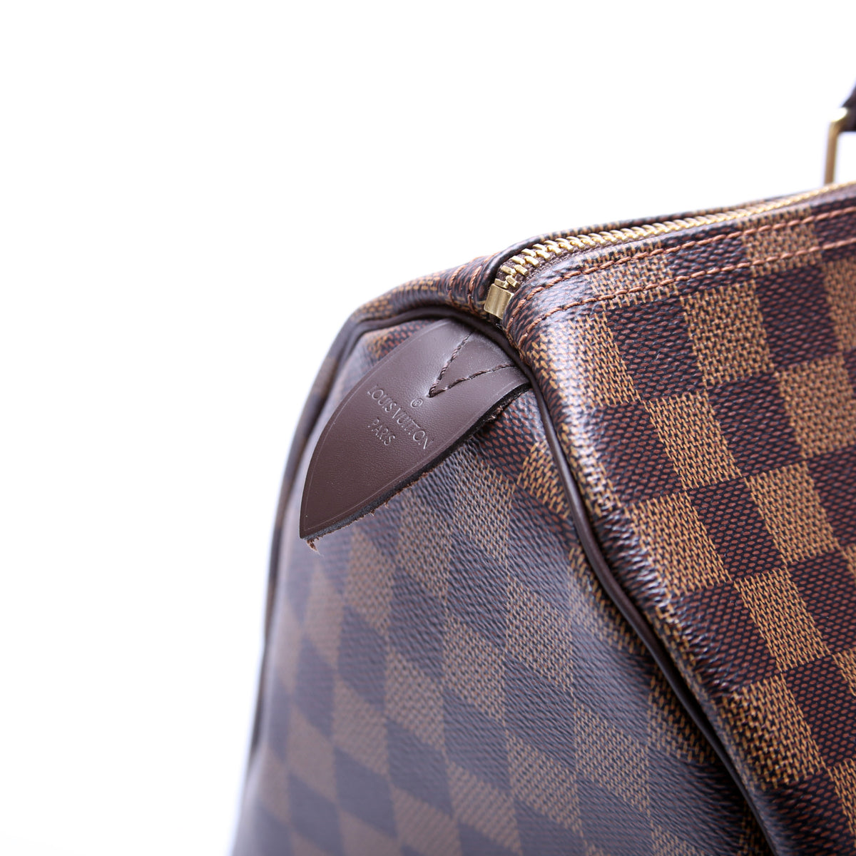 Speedy 35 Bandouliere Damier Azur – Keeks Designer Handbags