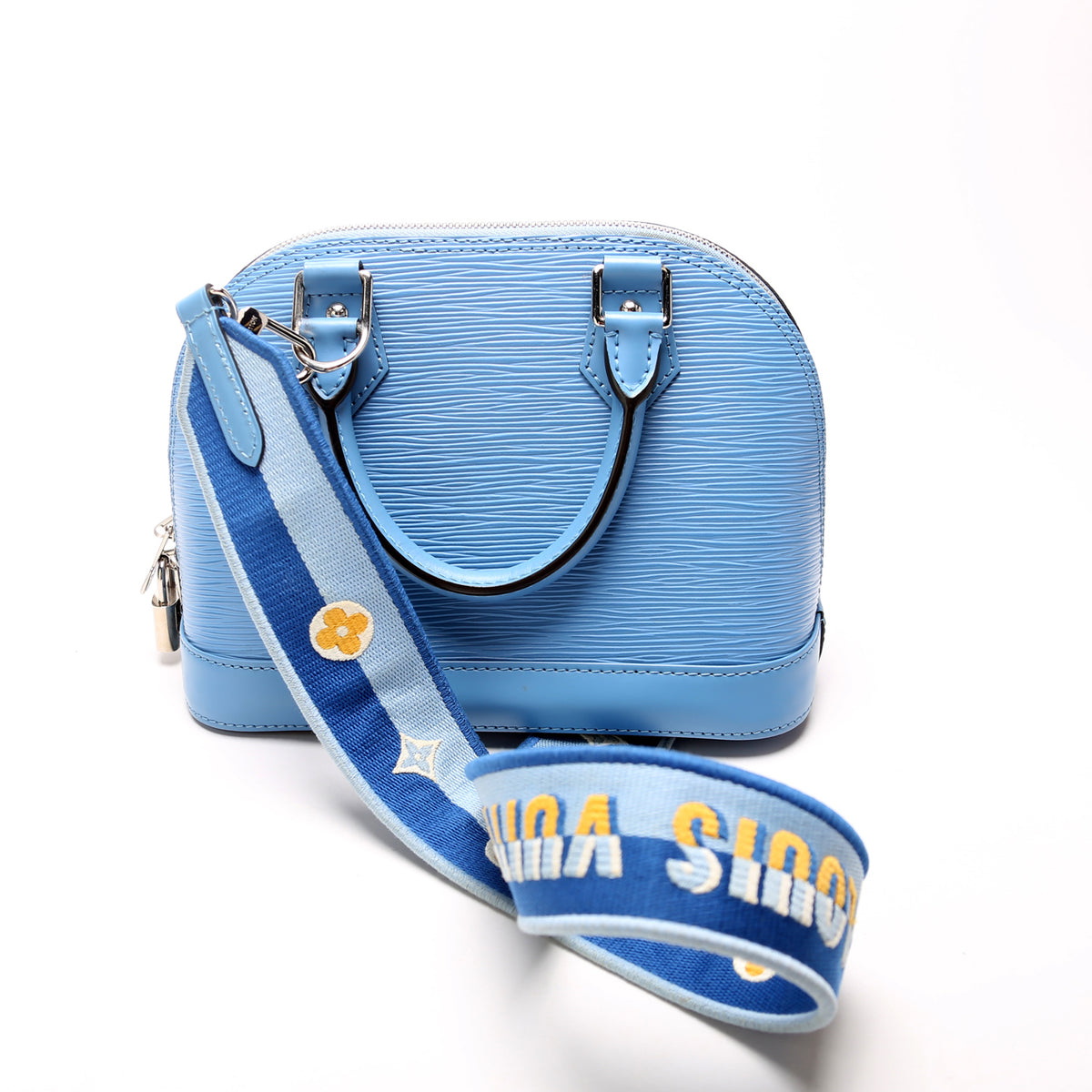 Alma BB Epi with Strap – Keeks Designer Handbags