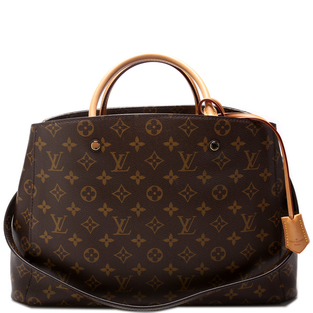 Bandouliere Monogram Leather Strap – Keeks Designer Handbags