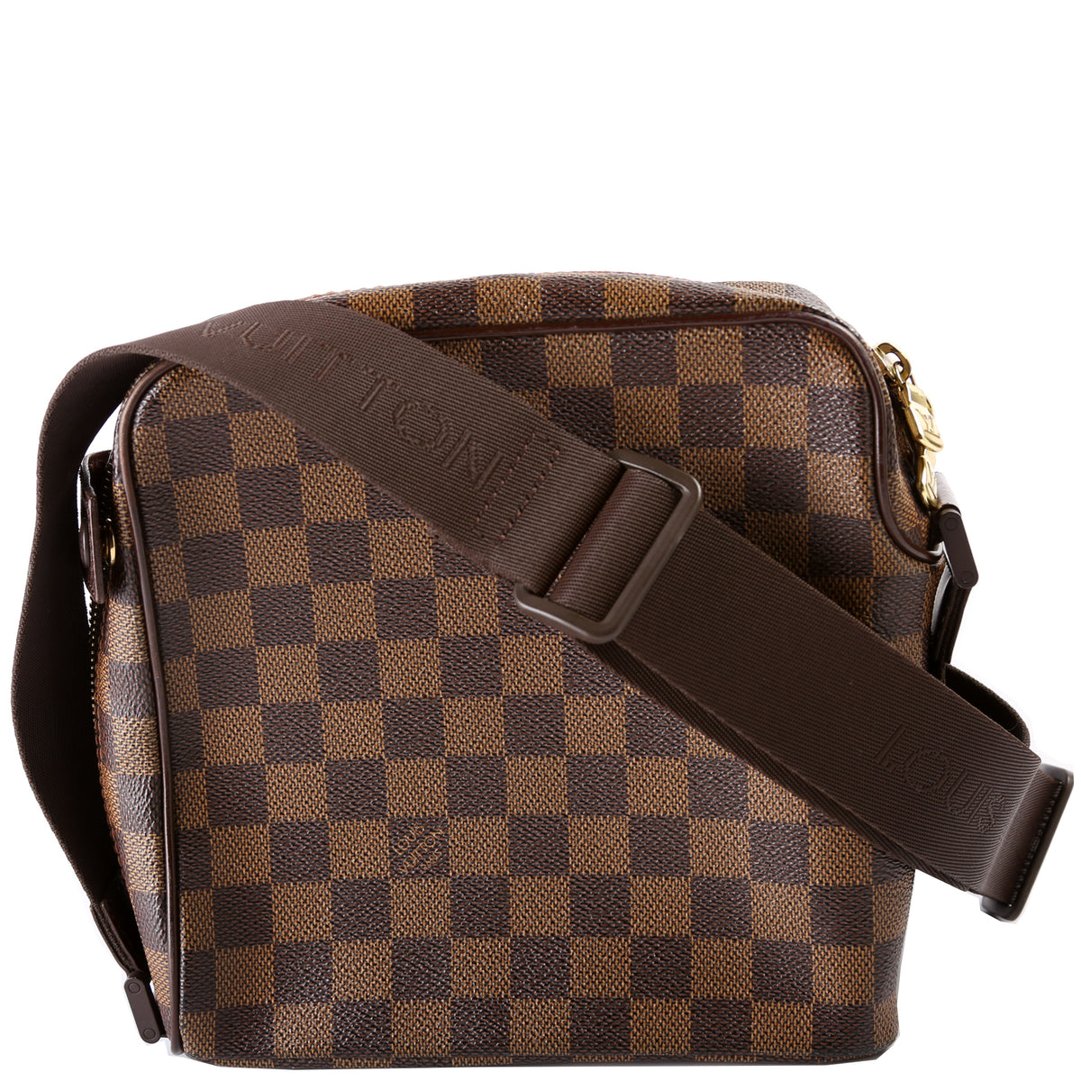 Pre-owned Louis Vuitton 2004 Olav Pm Crossbody Bag In Brown