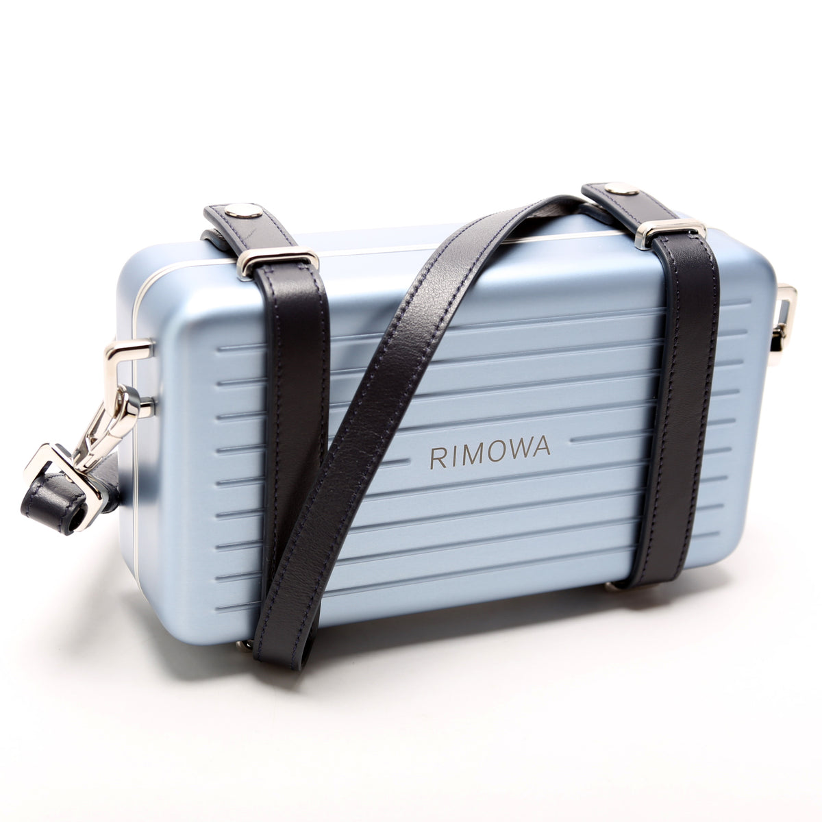 Dior X Rimowa Aluminium Personal Clutch On Strap