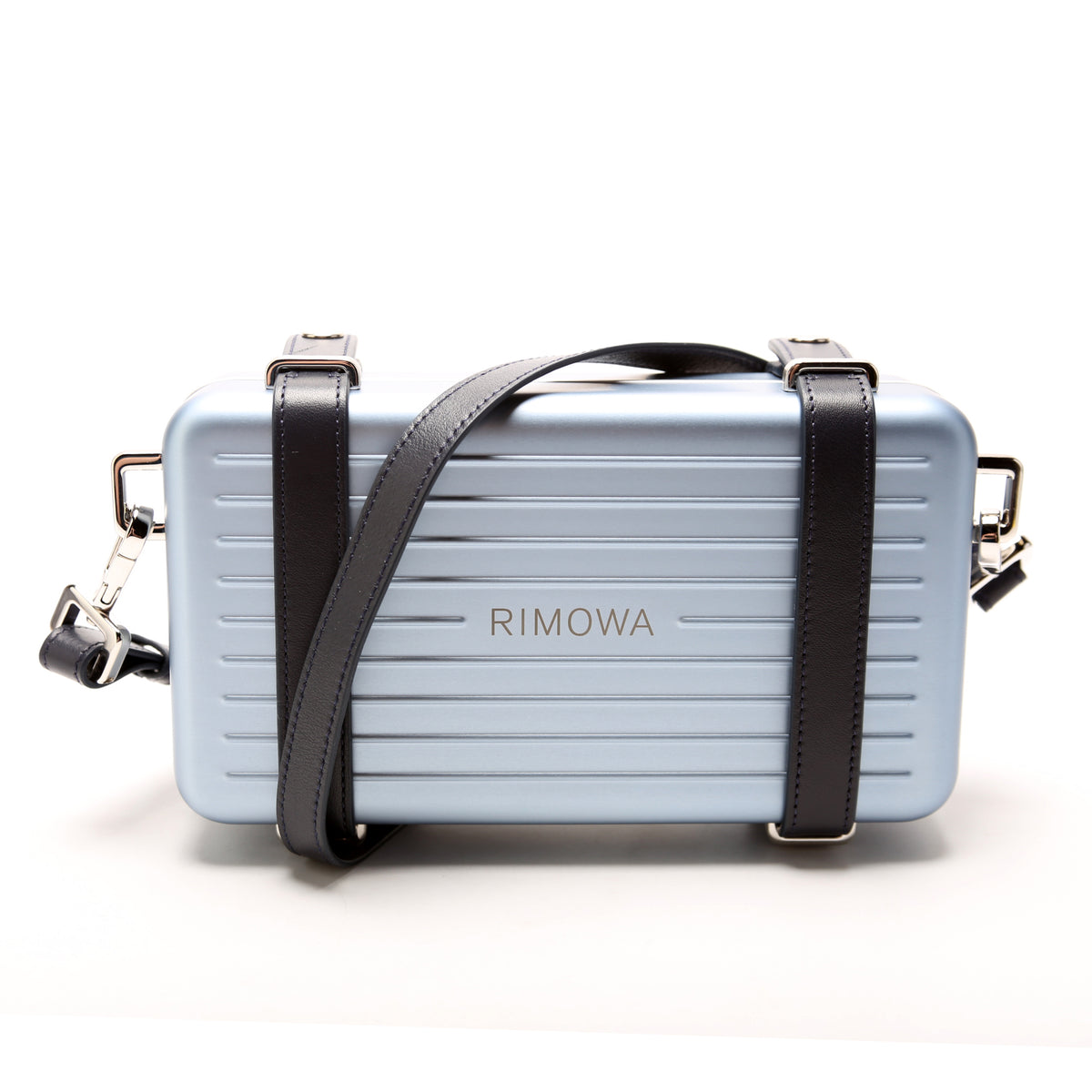 Dior × RIMOWA Clutch On Strap Aluminium Dior x RIMOWA Personal Clutch On Strap Aluminium Silver in