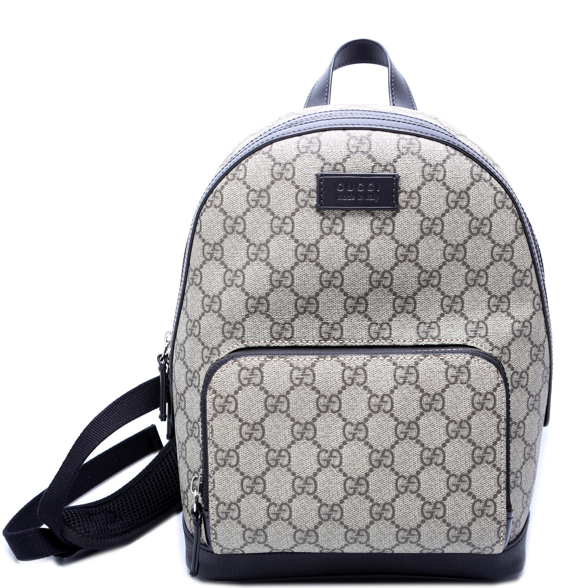 Gucci supreme best sale small backpack