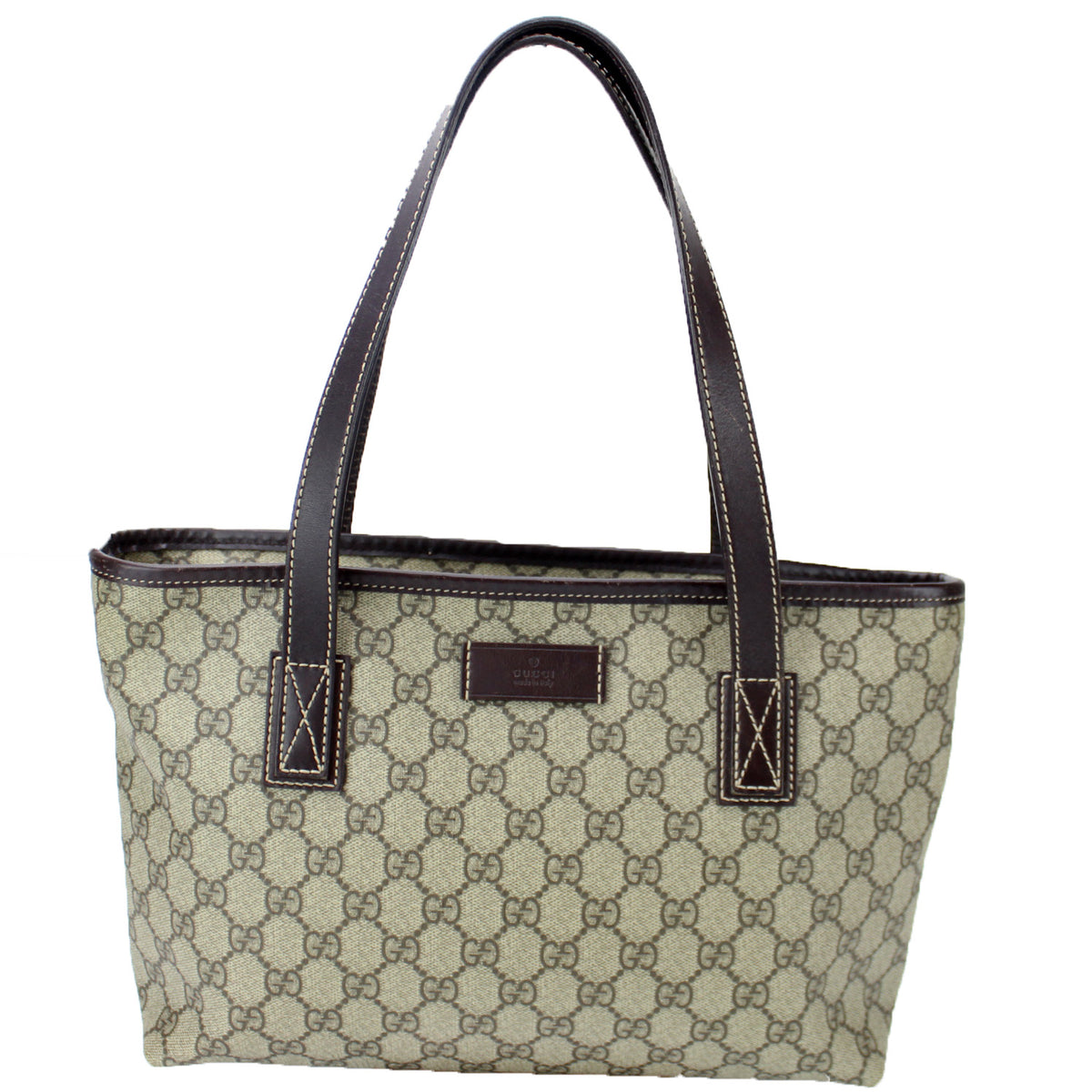 Gucci トートバッグ 211138 GG Supreme Tote