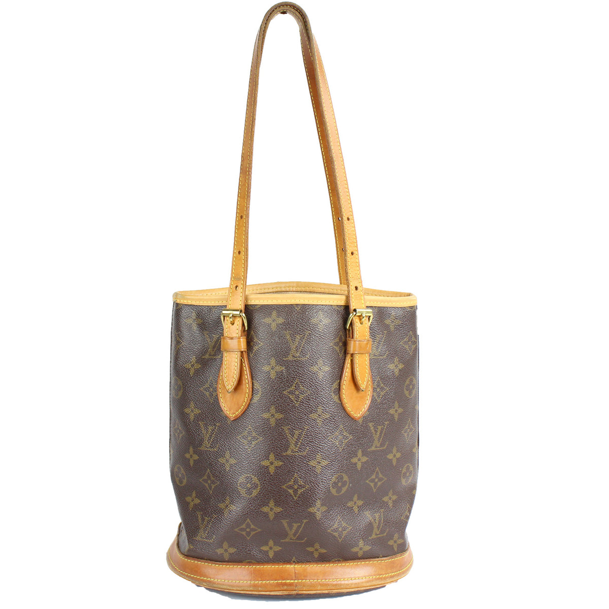 Louis Vuitton Monogram Petit Bucket Bag (ATX) – Keeks Designer Handbags