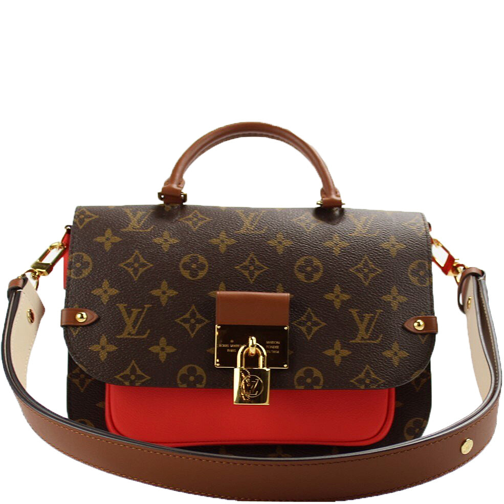Louis Vuitton, Bags, Louis Vuitton Vaugirard Monogram Red Bag