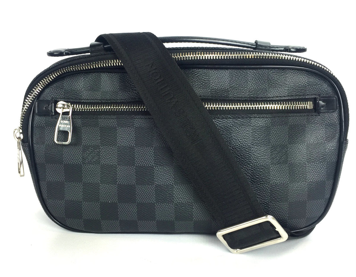 Louis Vuitton, Bags, Louis Vuitton Ambler Damier Graphite Crossbody Bum  Bag