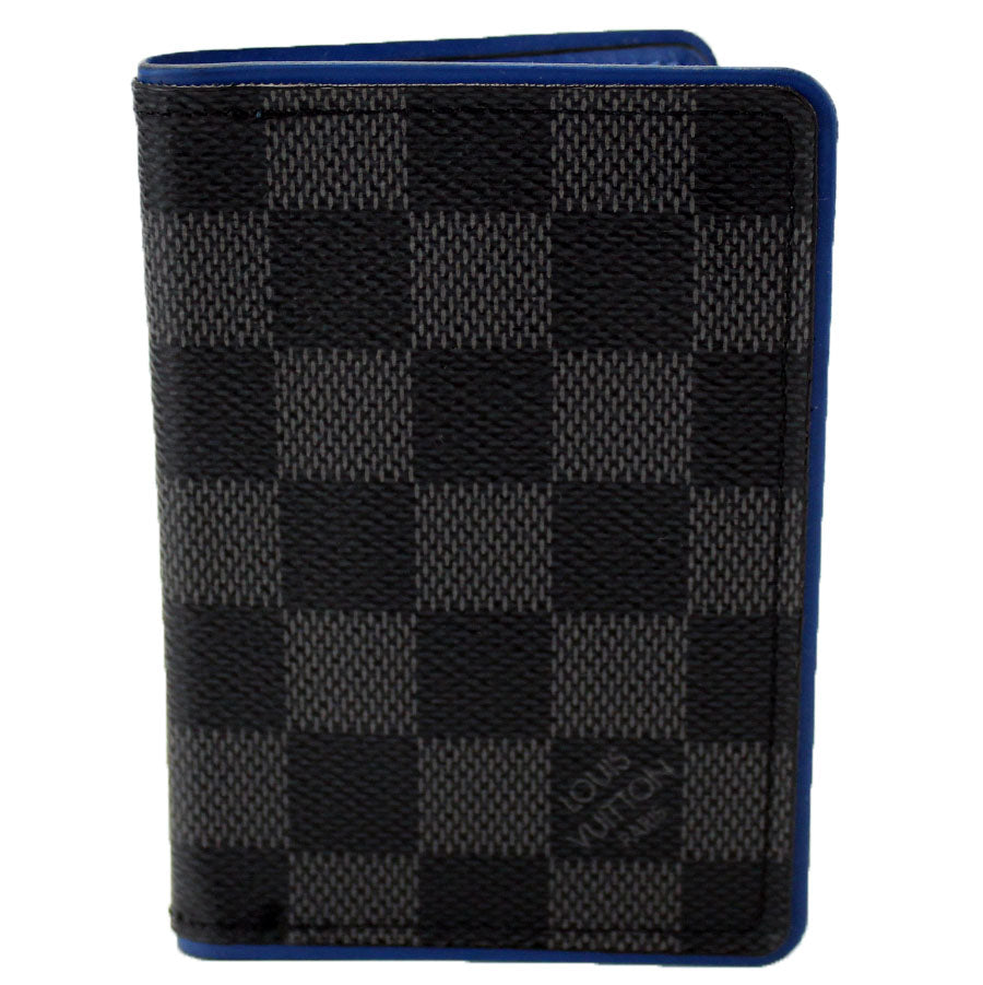 Louis Vuitton Damier Graphite Pattern Pocket Organizer - Black