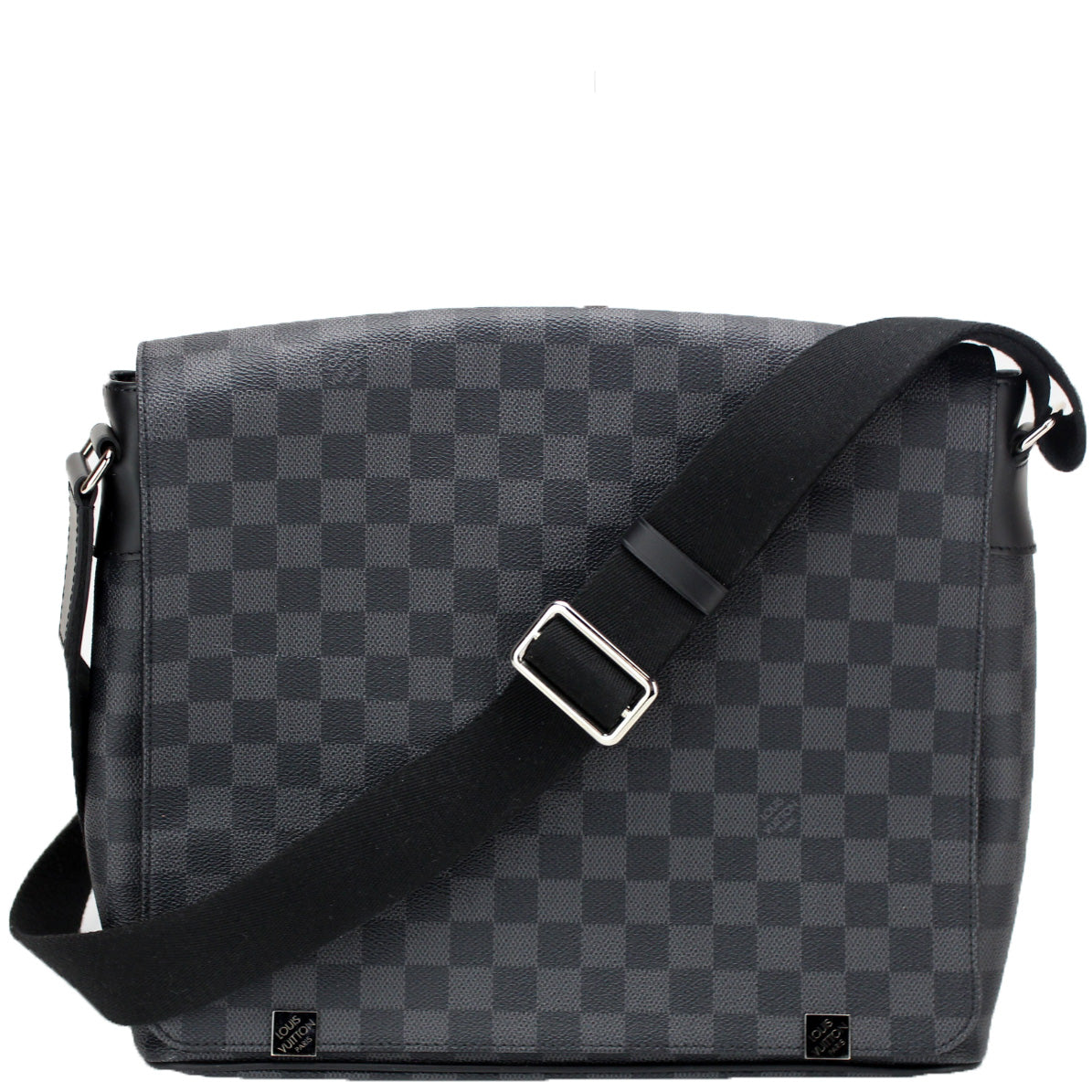 District MM NM Damier Graphite – Keeks Designer Handbags