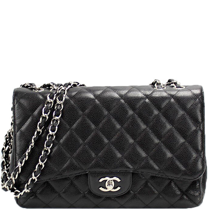 Chanel Classic Jumbo Caviar – Bag.Your.Treasure