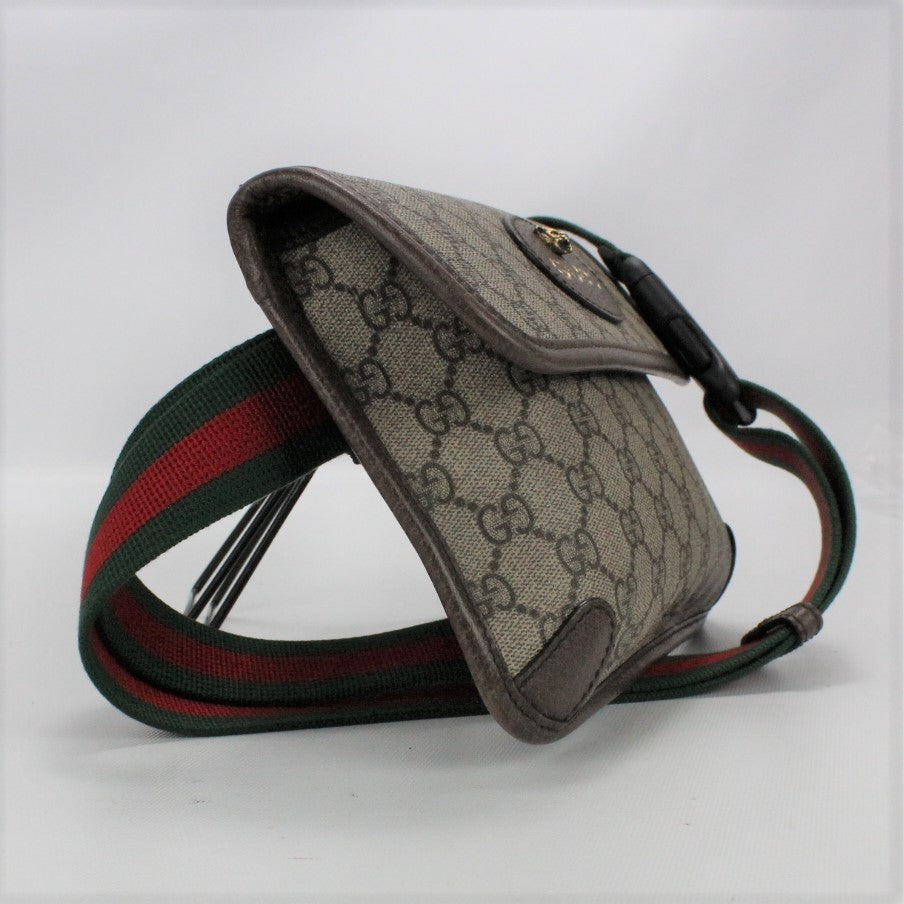 Shop authentic Gucci Feline Neo Vintage GG Supreme Belt Bag at
