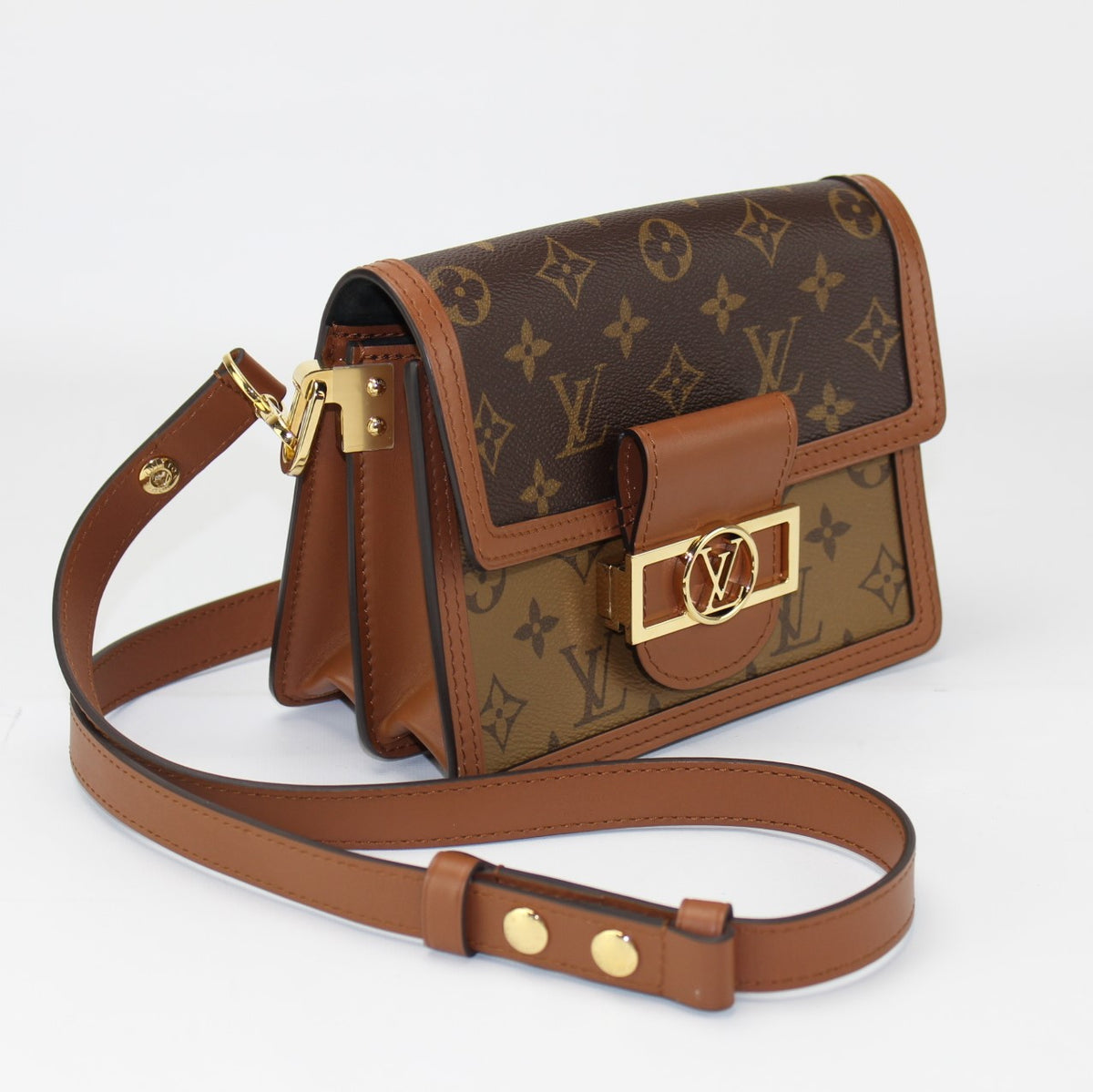 Dauphine Mini Reverse Monogram – Keeks Designer Handbags