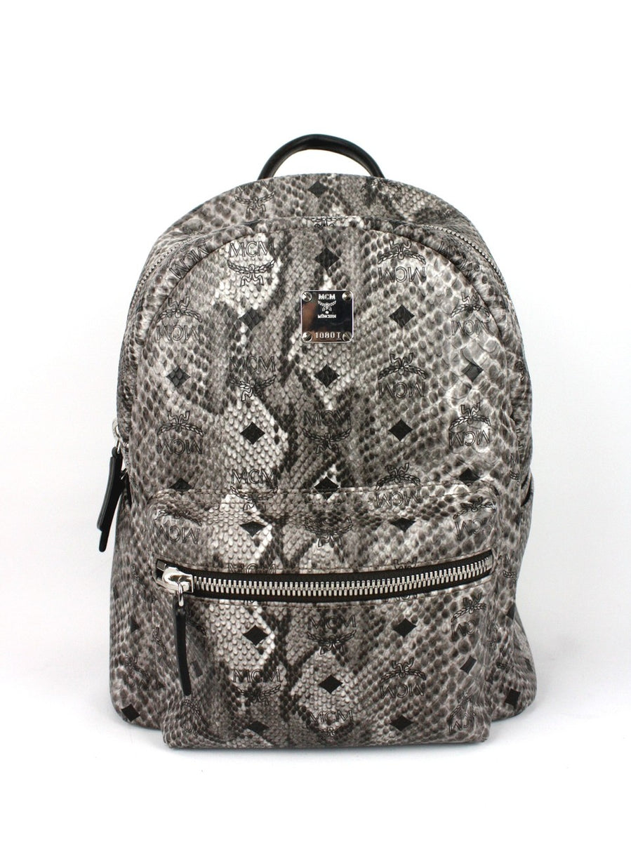バッグ MCM Stark Flight Print BackPack MCM Visetos Flight Print Medium Stark Backpack Cognac 473199