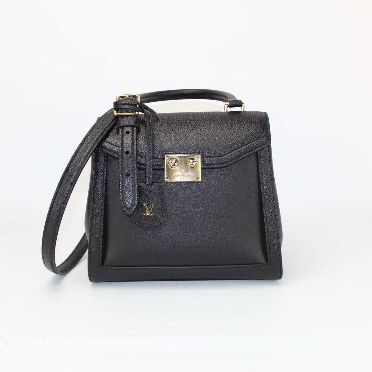 Louis Vuitton LV Arch Bag Leather PM Black 2260501