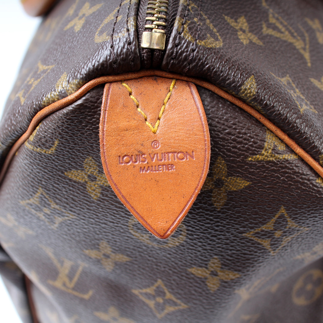 Louis Vuitton Speedy 35 スピーディ35 中古品 Louis Vuitton Vintage Monogram Canvas SPEEDY 35