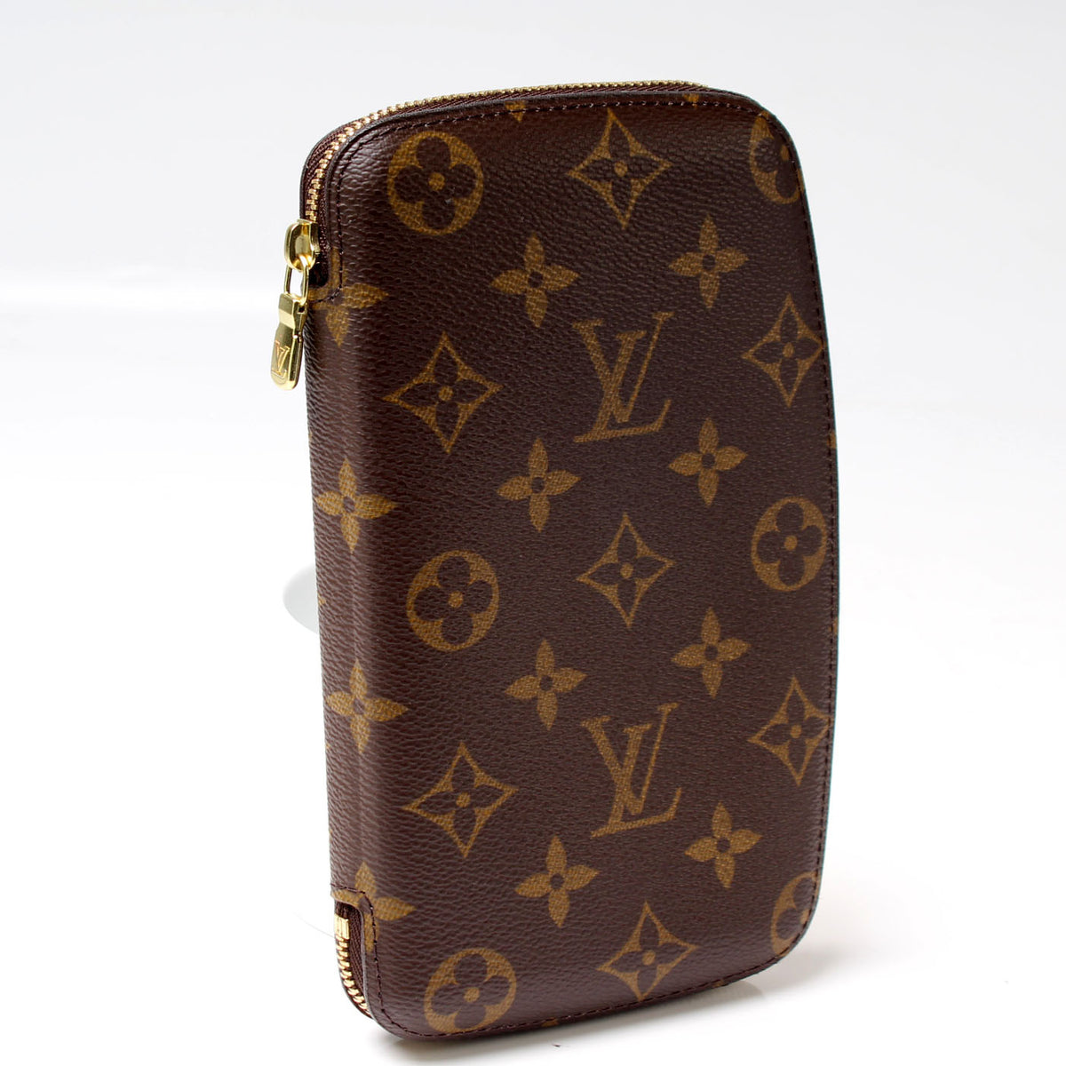 Geode Organizer Zip Wallet Monogram