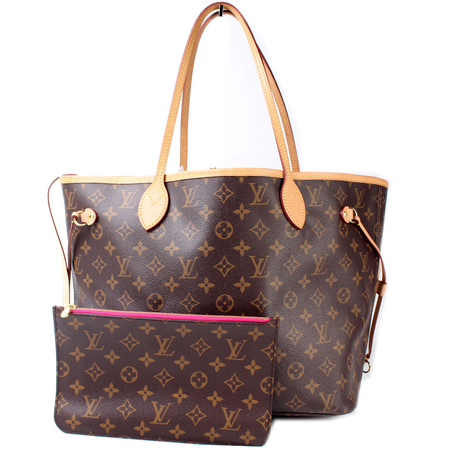 Neverfull MM Monogram with Pouch