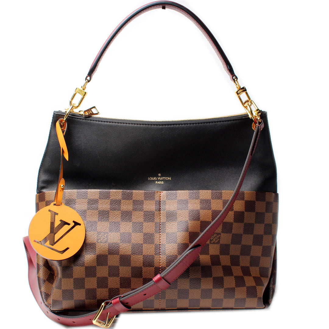 【残少! SALE】 Louis Vuitton ルイヴィトン MAIDA HOBO Louis Vuitton Maida Hobo Black in Cowhide Leather with Gold