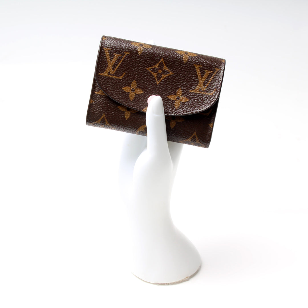 Rosalie Coin Purse ロザリケース Monogram Canvas & Leather Rosalie Coin Purse for Women