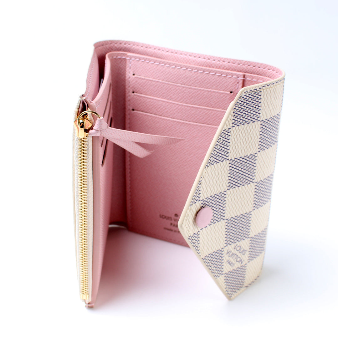 Victorine Wallet Damier Azur