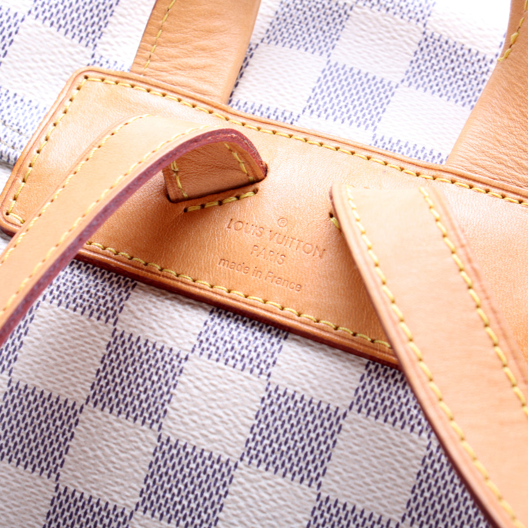 fake louis vuitton backpack damier Sperone Backpack Damier Azur
