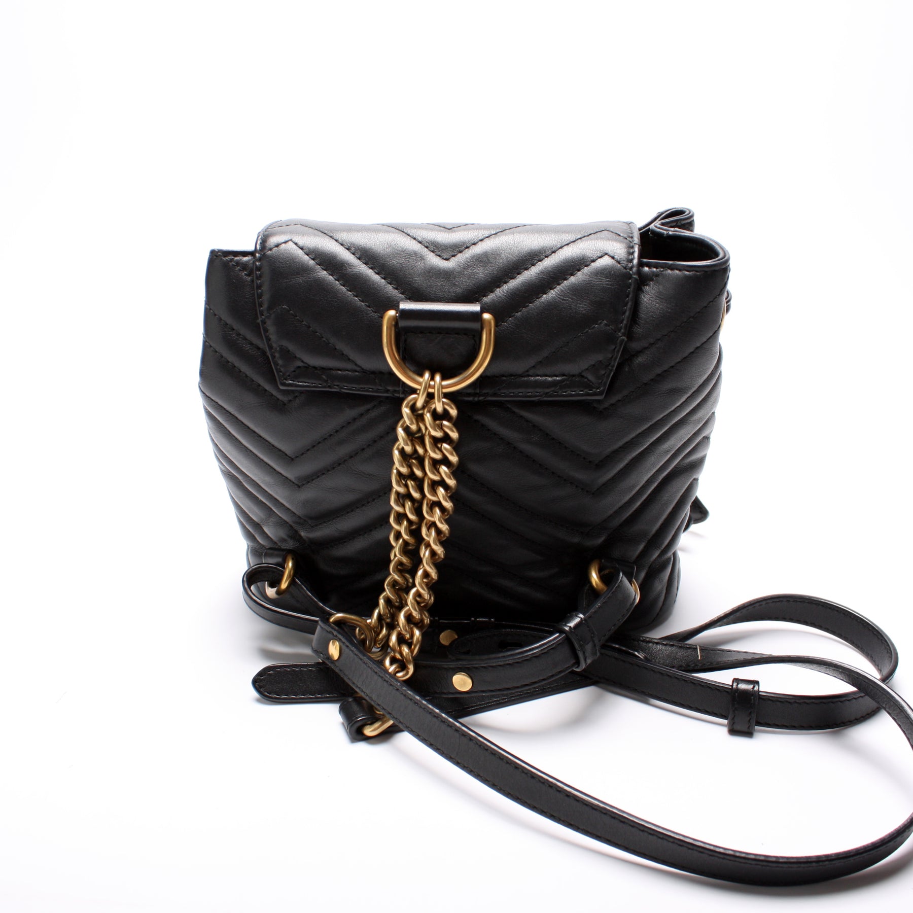 gucci mini backpack replica 528129 Marmont Mini Backpack Leather