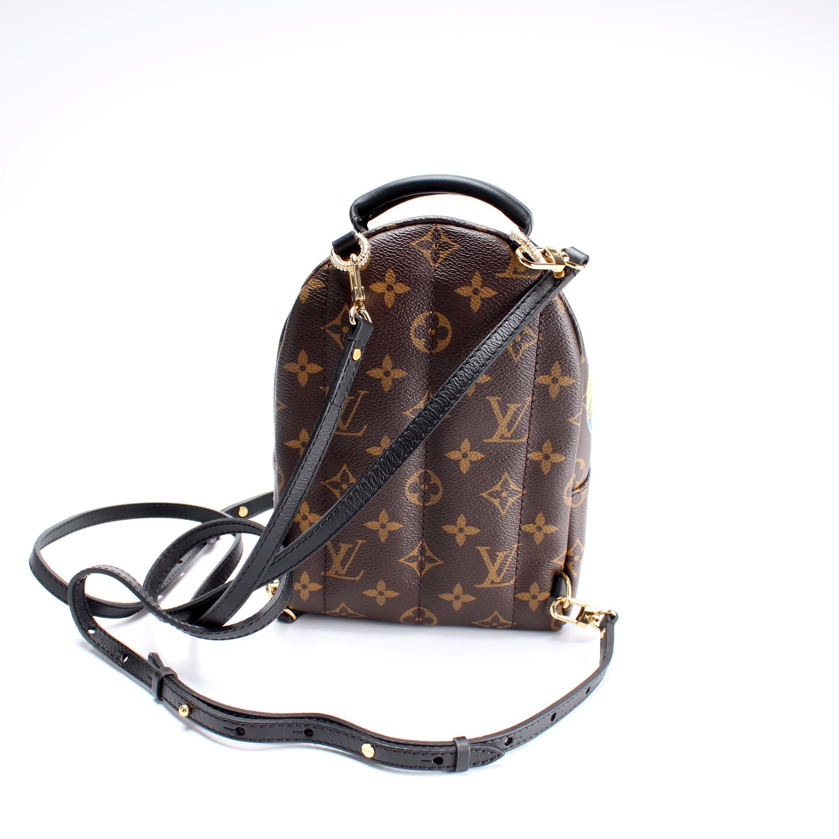 louis vuitton backpack patches Palm Springs Mini Patches Monogram