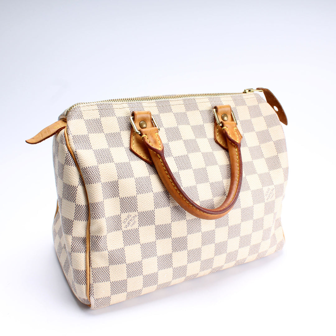 Speedy 25 Damier Azur
