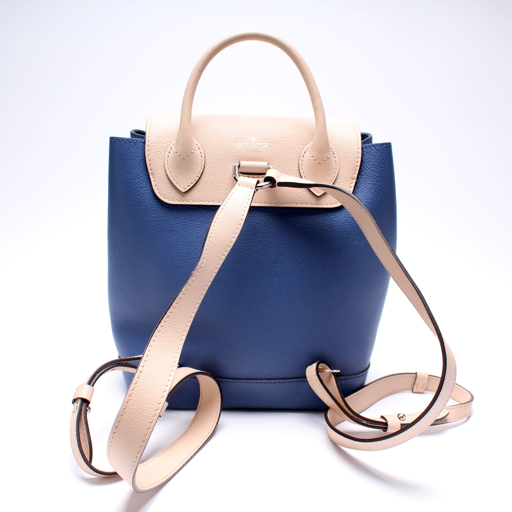 louis vuitton backpack two strap Lockme Backpack Two-Tone Calf
