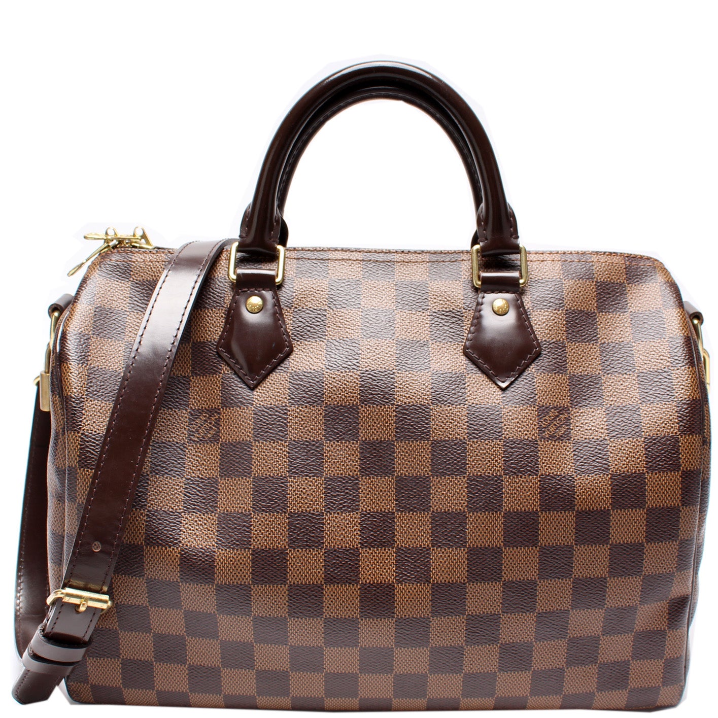 Speedy 30 Bandouliere Damier Ebene
