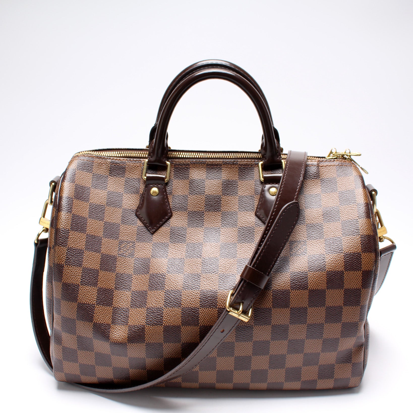 Speedy 30 Bandouliere Damier Ebene