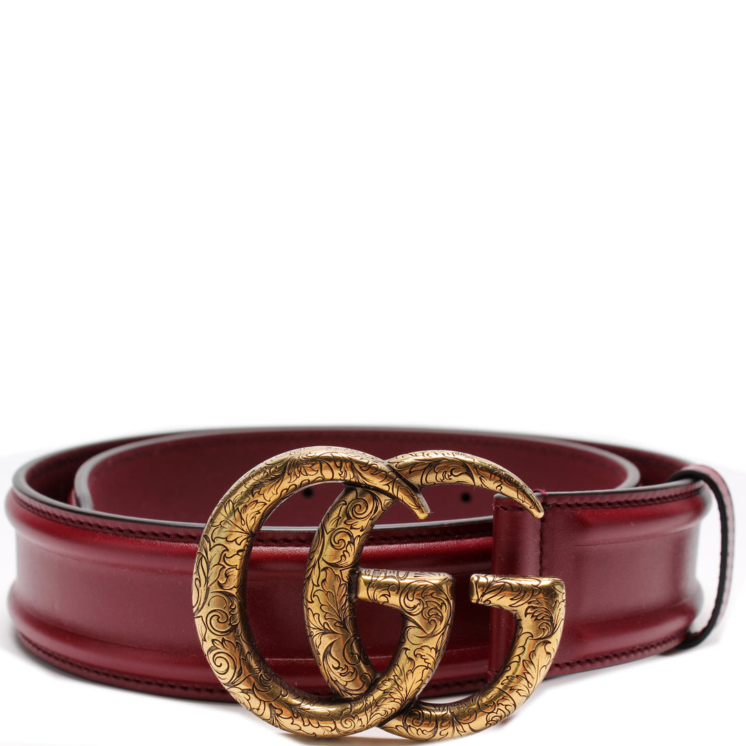 709960 Memorable Buckle Leather Belt Size 75/30 display picture 2