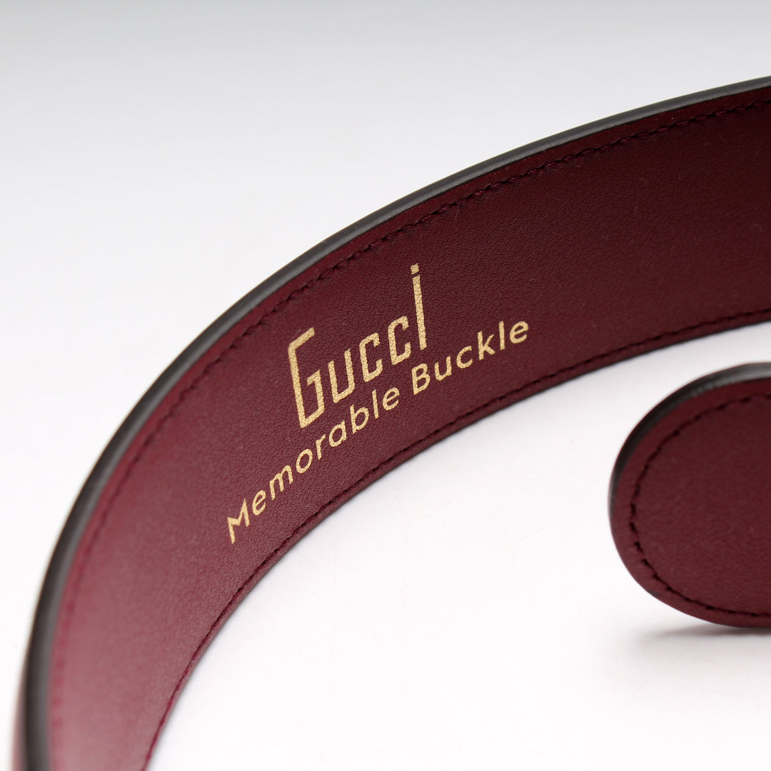 Gucci Memorable Buckle Belt Gucci Memorable Buckle Leather Belt – Bluefly main image 2