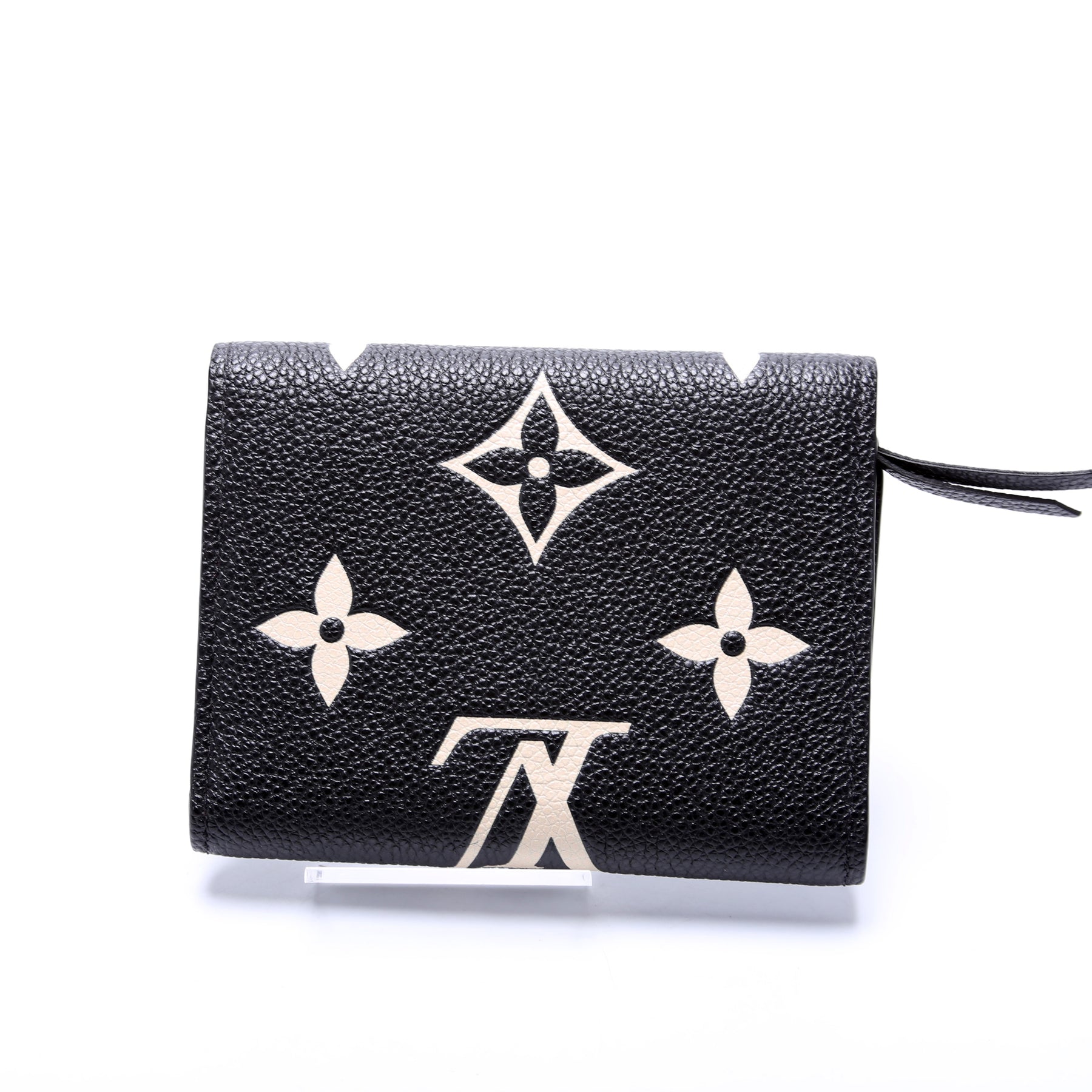 小物 Louis Vuitton Victorine Wallet Noir Louis Vuitton Victorine Wallet Black in Monogram Empreinte