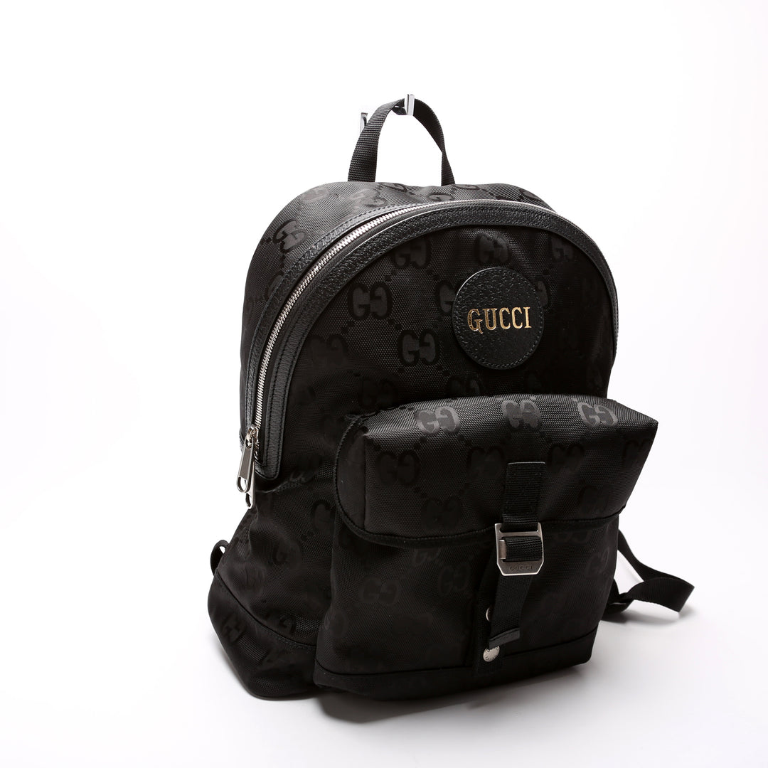 GUCCIリュック Ophidia medium backpack in beige and dark brown fabric | GUCCI® US
