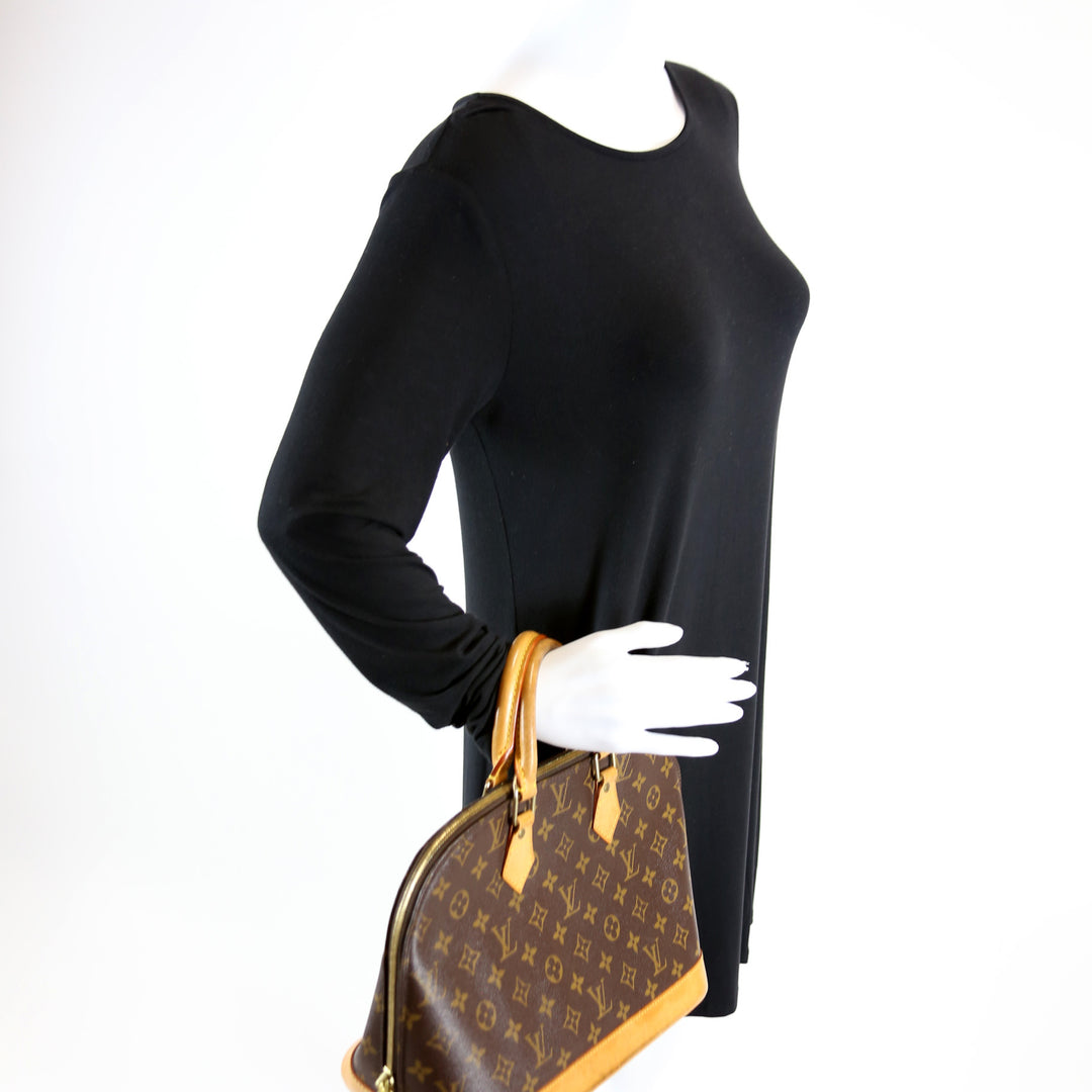【希少】 LOUIS VUITTON Monogram Alma PM Vintage バッグ Louis Vuitton Vintage Monogram Alma PM ○ Labellov ○ Buy