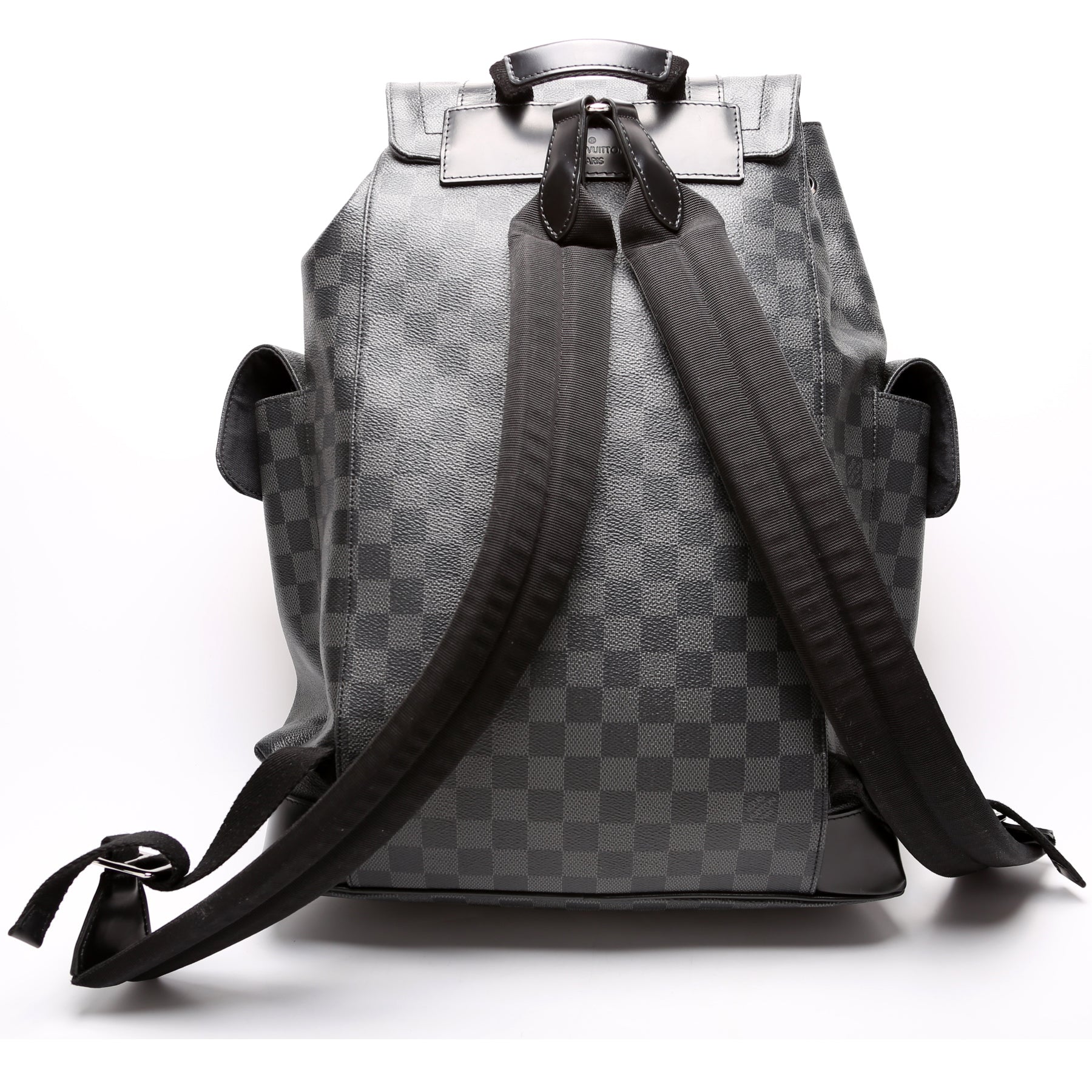 fake louis vuitton backpack damier Christopher MM Backpack Damier Graphite