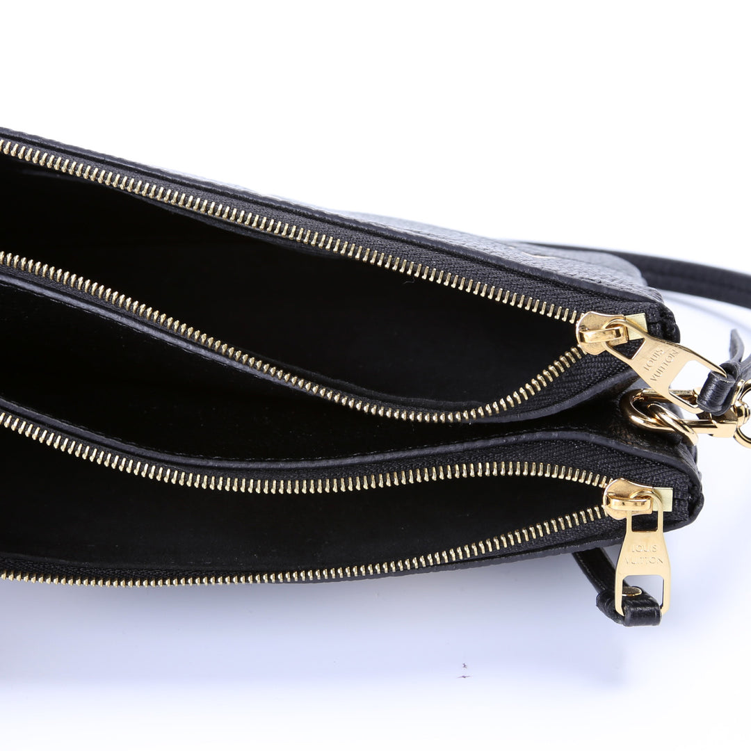 新品FATTORIAdelCUOIOレザーメッシュバッグPochette2 DG Small Canvas Clutch Grey Leather Grey | Delage