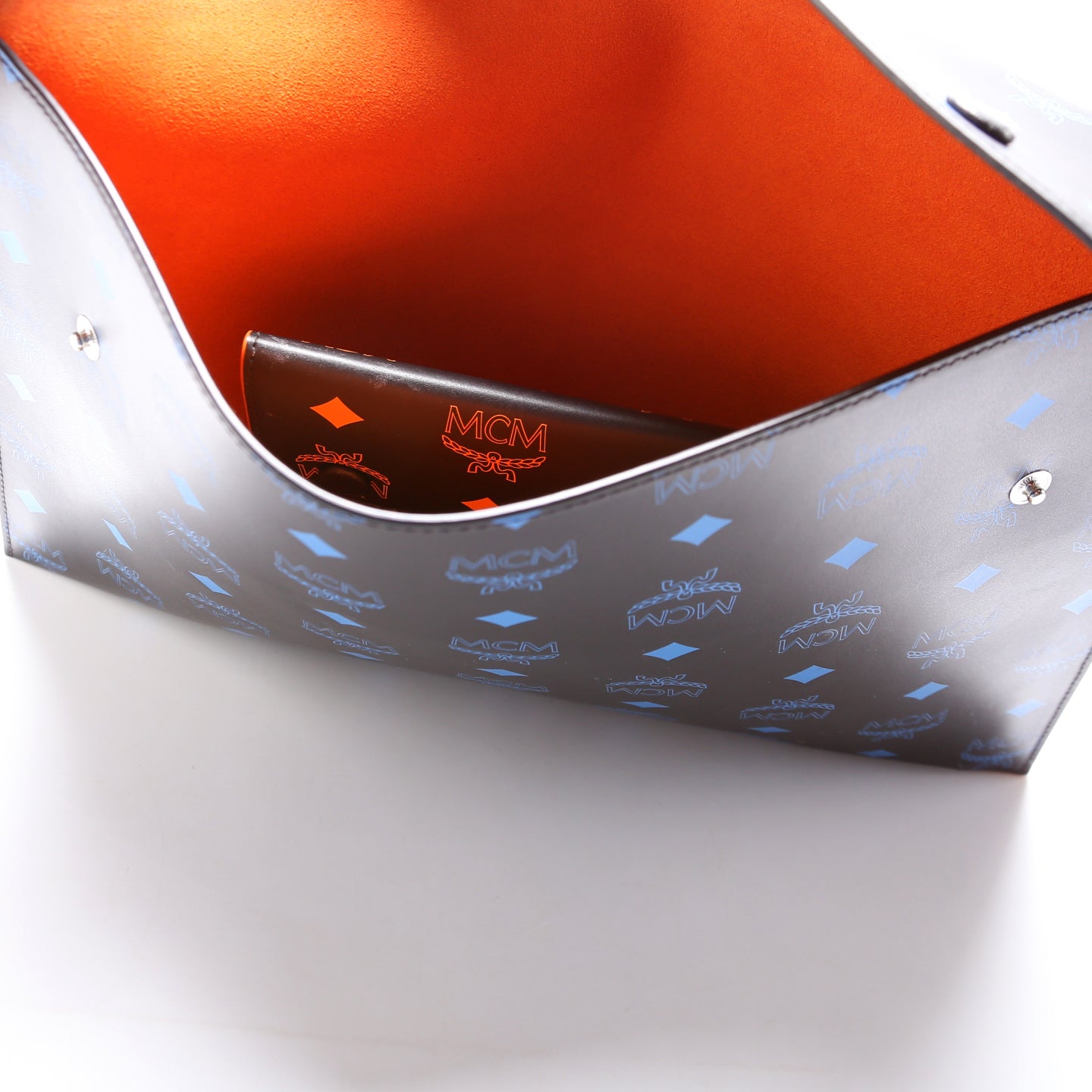 Trio Pouch Visetos Color Splash Leather