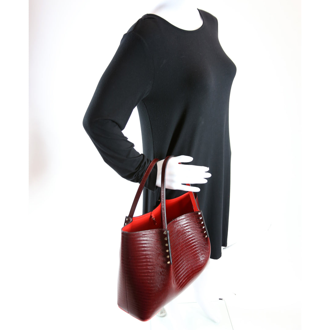 Cabarock Lizard Embossed Small Tote