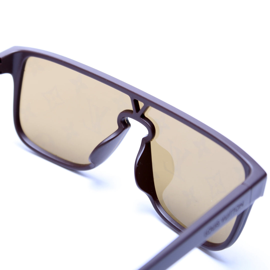 DAILOUIS VUITTON Z1485E モノグラム柄 ワイメア Louis Vuitton Z1485E WAIMEA Monogram Brown Men's Sunglasses